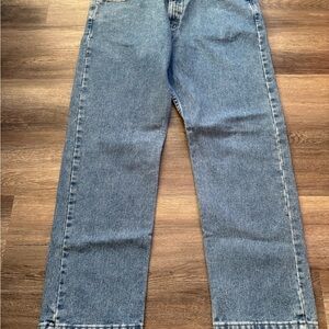 Wrangler Men's Straight Leg Blue Jeans